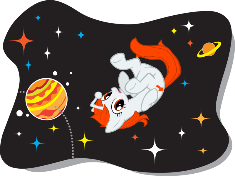 Size: 2836x2115 | Tagged: safe, artist:fabulouspony, derpibooru import, oc, oc:karma, ponified, unofficial characters only, pony, unicorn, 404, cutie mark, female, mare, reddit, simple background, solo, space, stars, transparent background, upside down, upvote, vector