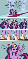 Size: 2000x4200 | Tagged: suggestive, artist:littlenaughtypony, derpibooru import, twilight sparkle, twilight sparkle (alicorn), alicorn, pony, the last problem, blushing, comic, crown, female, fetish, hoof fetish, horseshoes, jewelry, mare, regalia, smelly, smelly hooves, sniffing, solo, spread wings, wingboner, wings