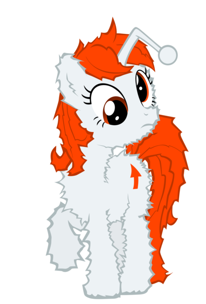 Size: 2016x2974 | Tagged: safe, artist:orangel8989, derpibooru import, oc, oc:karma, ponified, unofficial characters only, pony, unicorn, cutie mark, derp, female, fluffy, mare, reddit, simple background, solo, static, transparent background, upvote, vector