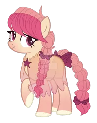 Size: 1280x1615 | Tagged: safe, artist:magicdarkart, derpibooru import, oc, earth pony, clothes, deviantart watermark, female, mare, obtrusive watermark, see-through, simple background, solo, transparent background, watermark