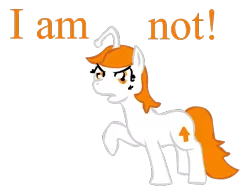 Size: 600x450 | Tagged: safe, artist:tenri-colorless, derpibooru import, oc, oc:karma, ponified, unofficial characters only, pony, unicorn, cutie mark, female, mare, reddit, simple background, solo, text, transparent background, upset, upvote