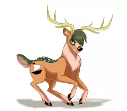 Size: 1600x1400 | Tagged: artist:tuwka, deer, derpibooru import, oc, oc:jacky breeze, safe, simple background, white background