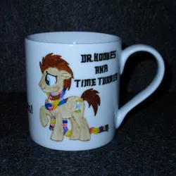 Size: 1024x1024 | Tagged: artist:malte279, collage, craft, cup, derpibooru import, doctor whooves, porcelain, porcelain painting, safe, time turner