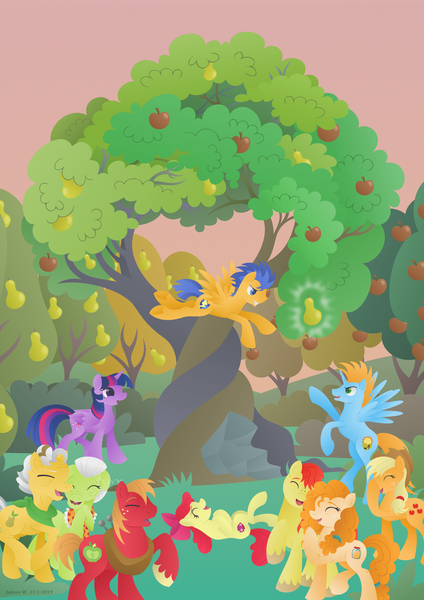 Size: 2059x2912 | Tagged: safe, artist:lavenderrain24, derpibooru import, apple bloom, applejack, big macintosh, bright mac, flash sentry, grand pear, granny smith, pear butter, twilight sparkle, twilight sparkle (alicorn), oc, oc:harmony star, alicorn, earth pony, pegasus, pony, alicorn oc, alternate scenario, apple, apple bloom's cutie mark, apple family, apple siblings, apple sisters, apple tree, brother and sister, exploitable meme, father and child, father and daughter, father and son, father and son-in-law, female, filly, flashlight, foal, food, grandmother and grandchild, grandmother and granddaughter, grandmother and grandson, horn, intertwined trees, male, mare, meme, mother and child, mother and daughter, mother and daughter-in-law, mother and son, pear tree, rock, shipping, siblings, sisters, stallion, straight, the whole apple family, tree, wall of tags, wings