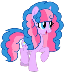 Size: 942x1040 | Tagged: safe, artist:徐詩珮, derpibooru import, oc, oc:sugar rain (徐詩珮), unofficial characters only, pony, unicorn, female, magical lesbian spawn, mare, next generation, offspring, parent:pinkie pie, parent:spring rain, parents:springpie, simple background, solo, transparent background