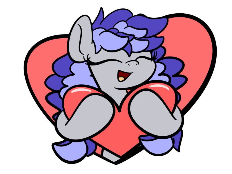 Size: 2560x1920 | Tagged: safe, artist:kimjoman, derpibooru import, oc, oc:cinnabyte, unofficial characters only, adorkable, cute, dork, eyes closed, heart, holiday, simple background, smiling, solo, transparent background, valentine, valentine's day
