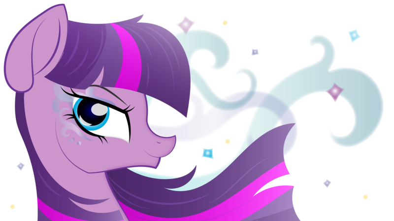 Size: 1920x1080 | Tagged: safe, artist:santamouse23, derpibooru import, twilight sparkle, earth pony, pony, leak, spoiler:g5, badass, bust, earth pony twilight, female, g5, mare, redesign, simple background, solo, transparent background, twilight sparkle (g5)