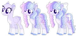 Size: 4525x2156 | Tagged: safe, artist:luqella, derpibooru import, oc, oc:wisteria may, pegasus, pony, bald, female, high res, mare, offspring, parent:oc:pelito, parent:princess cadance, parents:canon x oc, simple background, solo, transparent background