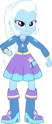 Size: 581x1374 | Tagged: artist needed, safe, derpibooru import, trixie, equestria girls, simple background, solo, stronk, transparent background, vector