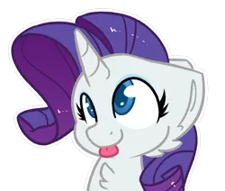 Size: 1280x1086 | Tagged: safe, artist:northwindsmlp, derpibooru import, rarity, pony, unicorn, :p, bust, chest fluff, cute, female, mare, portrait, rarara, raribetes, simple background, solo, tongue out, transparent background