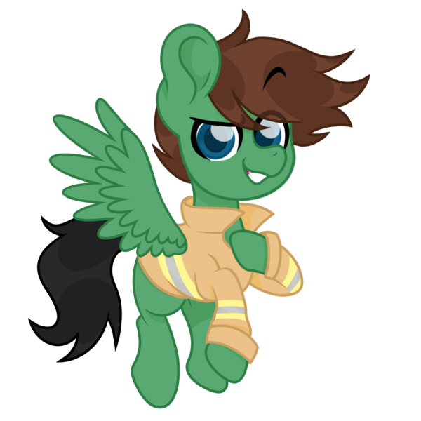 Size: 2008x2008 | Tagged: safe, artist:ninnydraws, derpibooru import, oc, oc:delta hooves, unofficial characters only, pegasus, pony, british, eyebrows visible through hair, firefighter, firefighter tunic, gift art, gifted commission, male, pegasus oc, simple background, solo, transparent background, wings