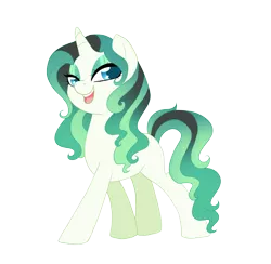 Size: 2761x2695 | Tagged: safe, artist:kittii-kat, derpibooru import, oc, oc:emerald, pony, unicorn, base used, female, mare, simple background, solo, transparent background