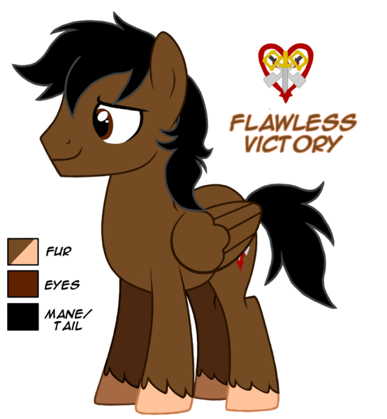 Size: 859x930 | Tagged: artist:flawlessvictory20, cutie mark, derpibooru import, male, oc, oc:flawless victory, pegasus, reference sheet, safe, simple background, solo, stallion, transparent background, unofficial characters only