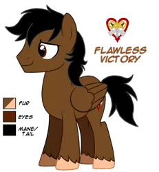 Size: 859x930 | Tagged: artist:flawlessvictory20, cutie mark, derpibooru import, male, oc, oc:flawless victory, pegasus, reference sheet, safe, simple background, solo, stallion, transparent background, unofficial characters only