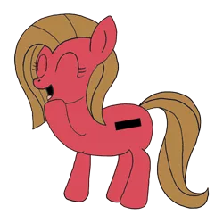 Size: 1048x1048 | Tagged: artist needed, safe, derpibooru import, oc, oc:pun, unofficial characters only, earth pony, pony, ask pun, ask, female, mare, simple background, solo, transparent background