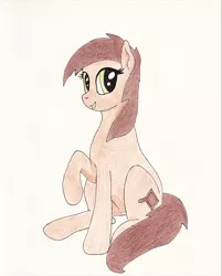 Size: 4097x5102 | Tagged: safe, artist:firepone, derpibooru import, oc, oc:chocolate drop, unofficial characters only, earth pony, fire pony, pony, cute, female, mare, solo