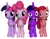 Size: 1760x1380 | Tagged: artist needed, safe, derpibooru import, pinkie pie, twilight sparkle, twilight sparkle (alicorn), wild card, alicorn, earth pony, pony, elements of insanity, 3d, anti-heroines, brutalight sparcake, confident, element of generosity, element of honesty, element of kindness, element of laughter, element of loyalty, element of magic, elements of harmony, female, heroines, image, mare, pinkamena diane pie, pinkis cupcake, png, smiling, smiling at you, source filmmaker, tomboy