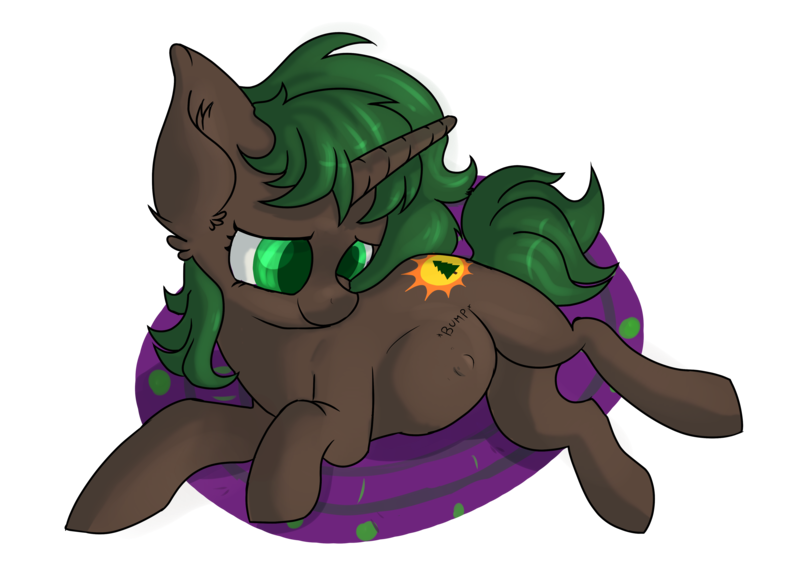 Size: 4548x3226 | Tagged: safe, artist:dumbwoofer, derpibooru import, oc, oc:pine shine, unofficial characters only, pony, unicorn, image, mom, png, pregnant, simple background, solo, transparent background