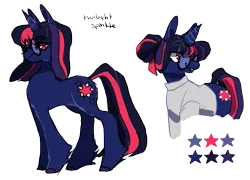 Size: 939x677 | Tagged: safe, artist:p23chy, derpibooru import, twilight sparkle, pony, unicorn, leak, spoiler:g5, clothes, female, g5, hooves, mare, redesign, simple background, solo, sweater, transparent background, twilight sparkle (g5), unicorn twilight