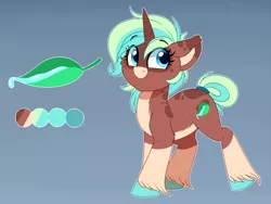 Size: 2400x1800 | Tagged: safe, artist:thegamblehorse, deleted from derpibooru, derpibooru import, oc, oc:drizzle dew, unofficial characters only, pony, unicorn, adoptable, colored hooves, cute, reference sheet, solo, spots, unshorn fetlocks