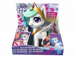 Size: 1008x756 | Tagged: safe, derpibooru import, princess celestia, alicorn, pony, my little pony: pony life, kiss my unicorn, toy