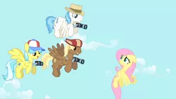 Size: 1280x720 | Tagged: big shot, camera, derpibooru import, eff flap, fluttershy, green isn't your color, safe, screencap, shutterfly