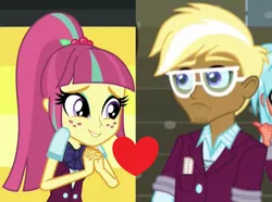 Size: 784x582 | Tagged: safe, derpibooru import, edit, edited screencap, screencap, sour sweet, trenderhoof, equestria girls, friendship games, female, male, shipping, shipping domino, sourhoof, straight