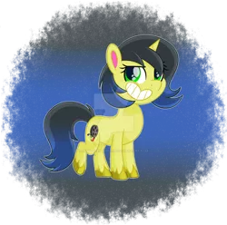 Size: 1600x1586 | Tagged: safe, artist:missmele-madness, derpibooru import, oc, oc:pauly sentry, pony, unicorn, my little pony: pony life, deviantart watermark, female, mare, obtrusive watermark, solo, watermark