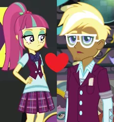 Size: 629x675 | Tagged: safe, derpibooru import, edit, edited screencap, screencap, sour sweet, trenderhoof, equestria girls, friendship games, female, male, shipping, shipping domino, sourhoof, straight