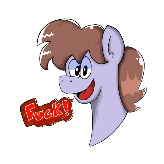 Size: 572x573 | Tagged: safe, artist:party64ds, derpibooru import, oc, oc:poniton, unofficial characters only, pony, fuck, simple background, solo, transparent background, vulgar