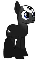 Size: 723x1099 | Tagged: safe, artist:rainbow eevee, derpibooru import, ponified, ball pony, earth pony, object pony, original species, pony, 8 ball, 8 ball (bfb), ball, battle for bfdi, battle for dream island, bfb, bfdi, male, number, simple background, solo, transparent background