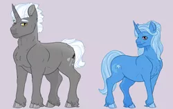 Size: 1551x981 | Tagged: safe, artist:ganashiashaka, derpibooru import, trixie, oc, oc:silver leaf, canon x oc, female, male, shipping, straight