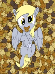 Size: 2502x3336 | Tagged: safe, artist:pixelgrip94, deleted from derpibooru, derpibooru import, derpy hooves, pegasus, pony, chest fluff, cute, ear fluff, female, food, high res, mare, muffin, solo, underhoof