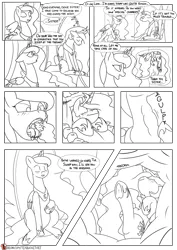 Size: 955x1350 | Tagged: suggestive, artist:teabucket, deleted from derpibooru, derpibooru import, princess celestia, princess luna, alicorn, pony, comic, dialogue, duo, endosoma, fetish, frog (hoof), gulp, lunapred, mawshot, micro, monochrome, non-fatal vore, onomatopoeia, open mouth, oral vore, patreon, patreon logo, royal sisters, shrinking, sleeping, soft vore, sound effects, underhoof, vore, wholesome vore, willing vore, zzz