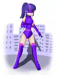 Size: 2000x2600 | Tagged: safe, artist:animarena, derpibooru import, sci-twi, twilight sparkle, human, equestria girls, human coloration, sci-titan, superhero