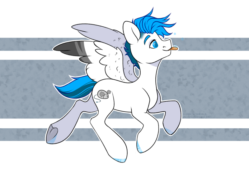 Size: 1431x998 | Tagged: safe, artist:hellishprogrammer, derpibooru import, oc, oc:jeremy, unofficial characters only, pegasus, male, simple background, snow, snowflake, solo, stallion, tongue out, transparent background