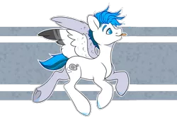 Size: 1431x998 | Tagged: safe, artist:hellishprogrammer, derpibooru import, oc, oc:jeremy, unofficial characters only, pegasus, male, simple background, snow, snowflake, solo, stallion, tongue out, transparent background