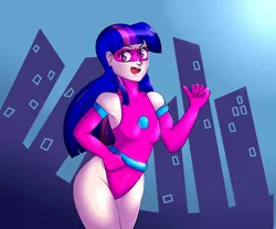 Size: 3000x2500 | Tagged: artist:0blackster, derpibooru import, human, humanized, plasma girl, safe, superhero, twilight sparkle