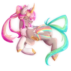 Size: 2765x2745 | Tagged: safe, artist:floofyhoof, derpibooru import, oc, oc:diva, pony, unicorn, female, high res, mare, simple background, solo, transparent background