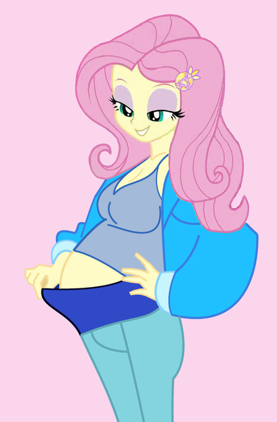 Safe Artist Derpibooru Import Fluttershy Human Equestria Girls Bedroom