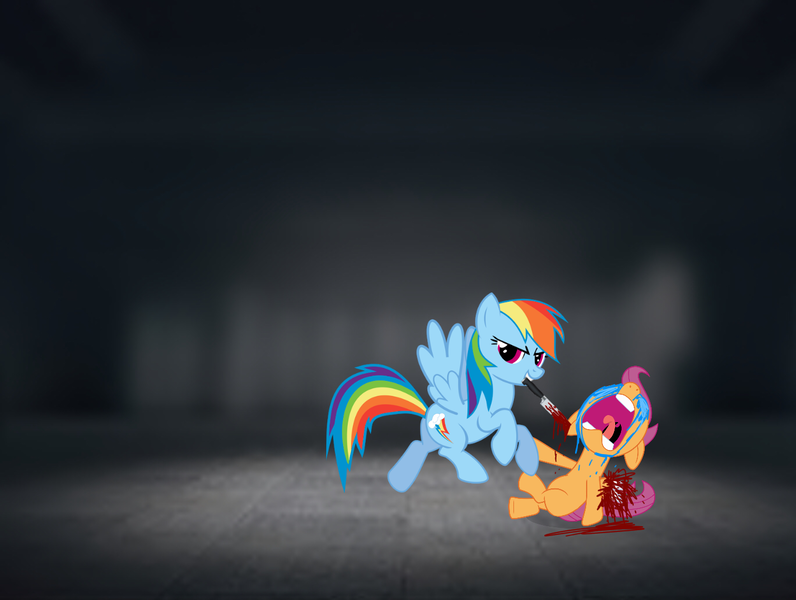 rainbow dash scream