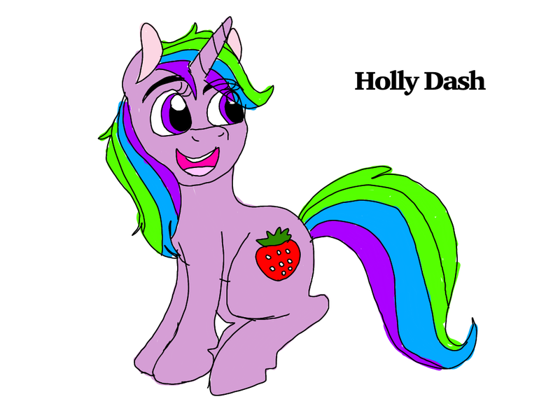 Size: 1024x768 | Tagged: safe, derpibooru import, holly dash, unicorn, disney style, female, mare