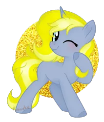Size: 1032x1212 | Tagged: safe, artist:pink-soul27, derpibooru import, oc, oc:sugar pin, unofficial characters only, pony, unicorn, female, looking at you, mare, one eye closed, simple background, solo, transparent background, wink