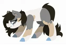 Size: 2892x1984 | Tagged: artist:modularpon, colored hooves, crying, derpibooru import, female, lineless, mare, oc, oc:mama chubs, safe, solo, unofficial characters only