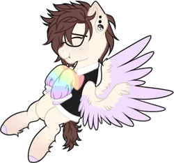 Size: 469x439 | Tagged: safe, artist:sweethearttarot, derpibooru import, oc, pegasus, pony, simple background, solo, transparent background