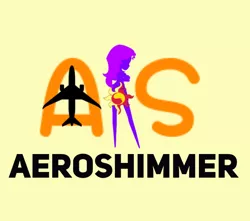 Size: 646x571 | Tagged: safe, artist:electrahybrida, derpibooru import, sunset shimmer, equestria girls, rainbow rocks, acronym, aeroshimmer airways, airline, airlines, cutie mark, logo, plane, silhouette, story included, wat