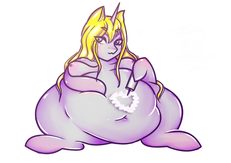 Size: 3508x2480 | Tagged: advertisement, alternate version, anthro, artist:ericsson, ass, auction, bedroom eyes, belly, belly button, big belly, big breasts, bingo wings, blob, blonde, blonde hair, breast grab, breasts, butt, cave, changeling, changeling hive, changeling queen, chubby cheeks, chunkling, commishes, commission, cream, cute, cutie mark, derpibooru import, fat, fatty, fatty fat fat, female, food, grope, huge belly, huge butt, hyper, immobile, impossibly large belly, impossibly large butt, impossibly obese, large butt, lineart, morbidly obese, neck roll, nipples, nudity, obese, oc, oc:lady snow veil, oc:snow veil, purple changeling, questionable, results, signature, simple background, sitting, solo, solo female, technicolor nipples, thighs, three days, thunder thighs, unguligrade anthro, unofficial characters only, whipped cream, whipped cream background pony, ych result, ych sketch, your character here