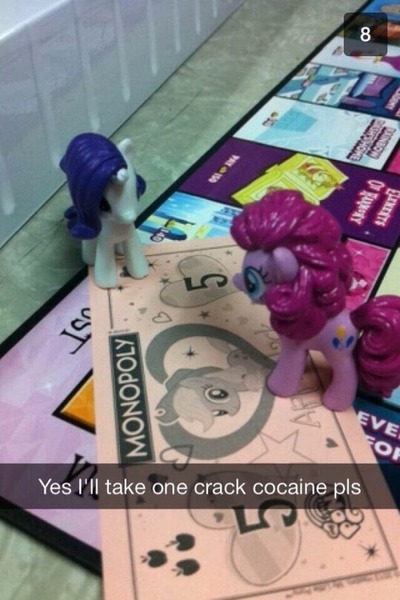 Size: 540x810 | Tagged: applejack, capitalism, cocaine, derpibooru import, drugs, money, monopoly, pinkie pie, rarity, safe, snapchat