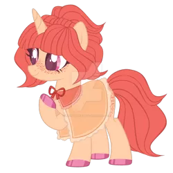 Size: 1280x1281 | Tagged: safe, artist:magicdarkart, derpibooru import, oc, pony, unicorn, deviantart watermark, female, mare, obtrusive watermark, simple background, solo, transparent background, watermark