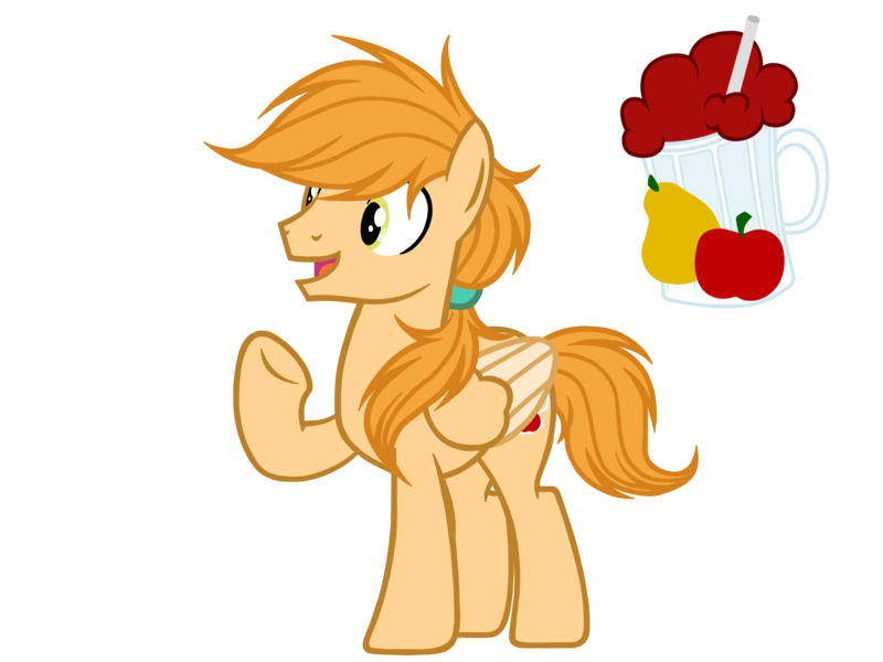 Size: 4500x3375 | Tagged: safe, artist:avatarmicheru, derpibooru import, oc, oc:apple pear cider, pegasus, pony, high res, male, simple background, solo, stallion, transparent background